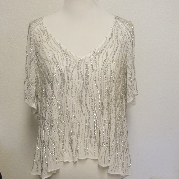 Beautiful sequins Parker blouse - Picture 1 of 7